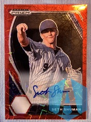 2021 Panini Prizm Draft Picks Red Velocity SETH SHUMAN #PDP208